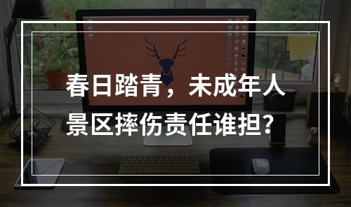 春日踏青，未成年人景区摔伤责任谁担？