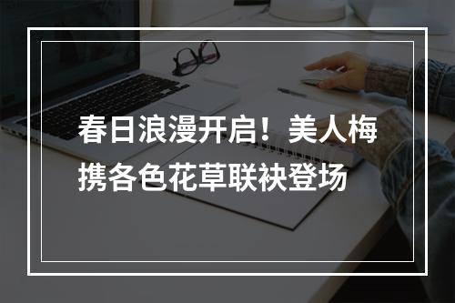 春日浪漫开启！美人梅携各色花草联袂登场