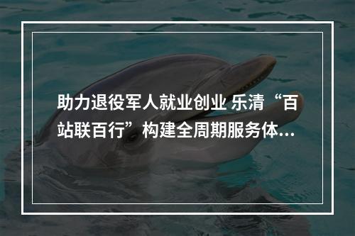 助力退役军人就业创业 乐清“百站联百行”构建全周期服务体系