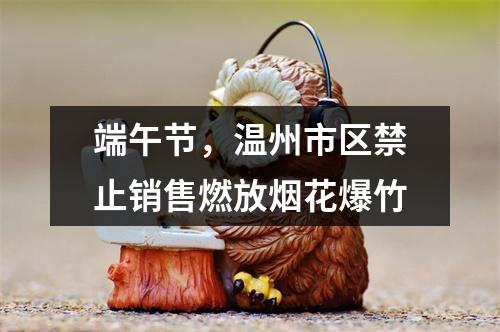 端午节，温州市区禁止销售燃放烟花爆竹