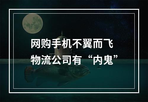 网购手机不翼而飞 物流公司有“内鬼”