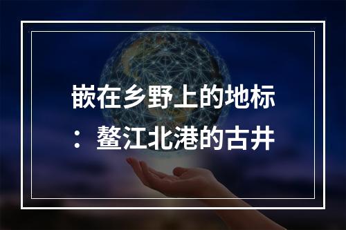 嵌在乡野上的地标：鳌江北港的古井