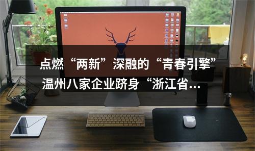 点燃“两新”深融的“青春引擎” 温州八家企业跻身“浙江省博士创新站”