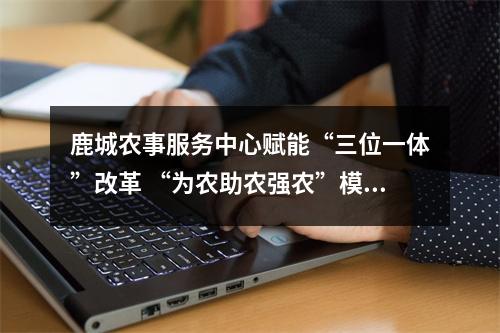鹿城农事服务中心赋能“三位一体”改革 “为农助农强农”模式全省推广