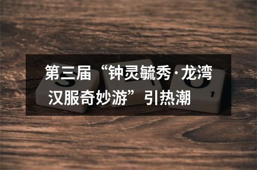 第三届“钟灵毓秀·龙湾 汉服奇妙游”引热潮