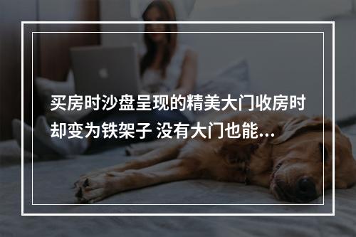 买房时沙盘呈现的精美大门收房时却变为铁架子 没有大门也能交房？