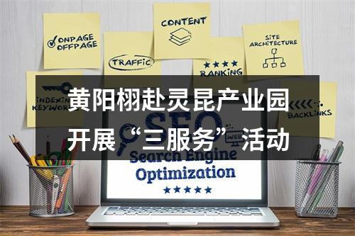 黄阳栩赴灵昆产业园开展“三服务”活动