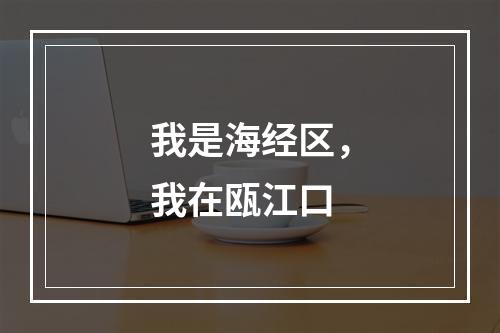 我是海经区，我在瓯江口