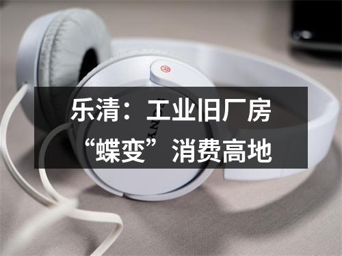 乐清：工业旧厂房“蝶变”消费高地