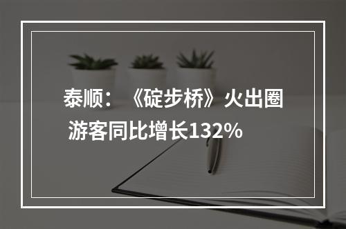 泰顺：《碇步桥》火出圈 游客同比增长132%