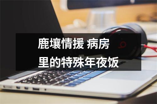 鹿壤情援 病房里的特殊年夜饭