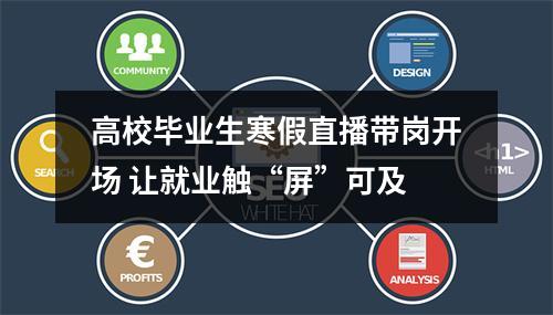 高校毕业生寒假直播带岗开场 让就业触“屏”可及