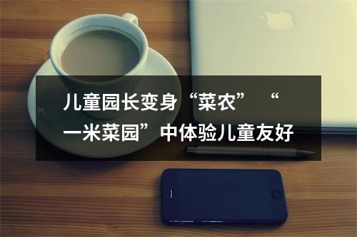 儿童园长变身“菜农” “一米菜园”中体验儿童友好