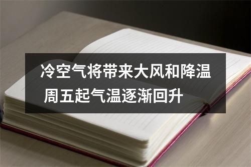 冷空气将带来大风和降温 周五起气温逐渐回升