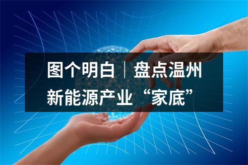 图个明白｜盘点温州新能源产业“家底”
