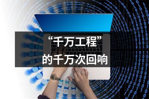 “千万工程”的千万次回响