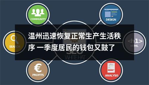 温州迅速恢复正常生产生活秩序 一季度居民的钱包又鼓了