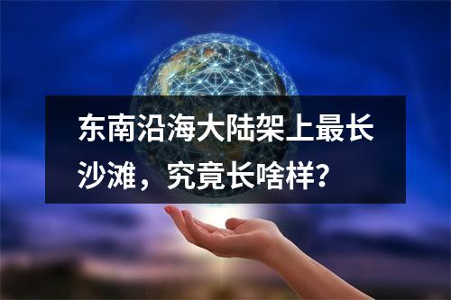 东南沿海大陆架上最长沙滩，究竟长啥样？