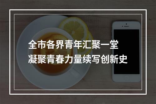 全市各界青年汇聚一堂 凝聚青春力量续写创新史