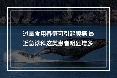 过量食用春笋可引起腹痛 最近急诊科这类患者明显增多