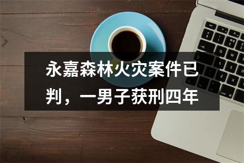 永嘉森林火灾案件已判，一男子获刑四年