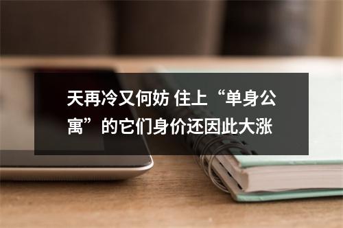 天再冷又何妨 住上“单身公寓”的它们身价还因此大涨