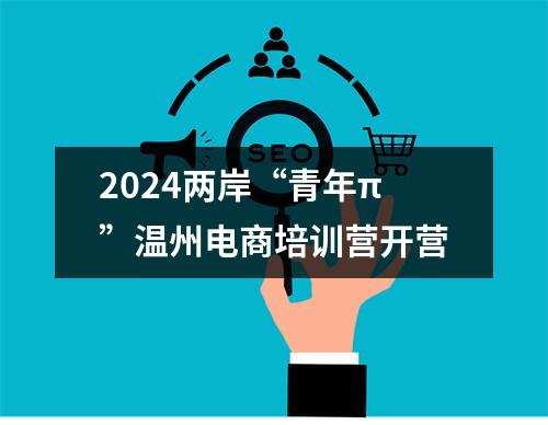 2024两岸“青年π”温州电商培训营开营