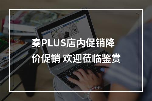 秦PLUS店内促销降价促销 欢迎莅临鉴赏