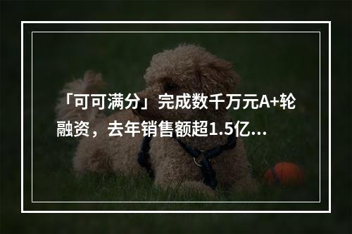 「可可满分」完成数千万元A+轮融资，去年销售额超1.5亿元，今年目标翻倍｜早起看早期