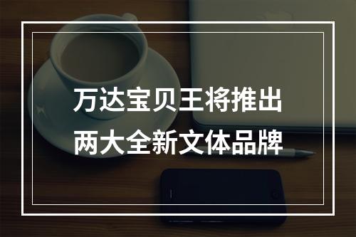 万达宝贝王将推出两大全新文体品牌