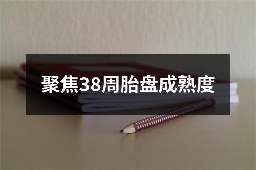 聚焦38周胎盘成熟度