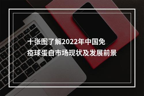 十张图了解2022年中国免疫球蛋白市场现状及发展前景
