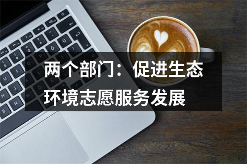 两个部门：促进生态环境志愿服务发展