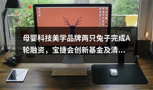 母婴科技美学品牌两只兔子完成A轮融资，宝捷会创新基金及清流资本投资