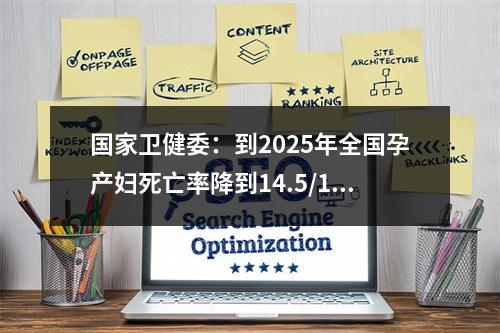 国家卫健委：到2025年全国孕产妇死亡率降到14.5/10万