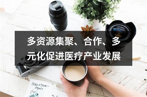 多资源集聚、合作、多元化促进医疗产业发展