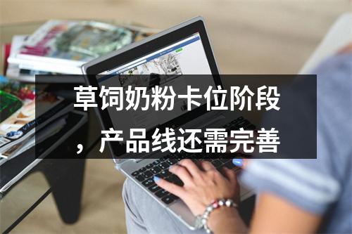 草饲奶粉卡位阶段，产品线还需完善