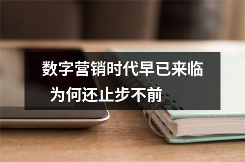 数字营销时代早已来临  为何还止步不前