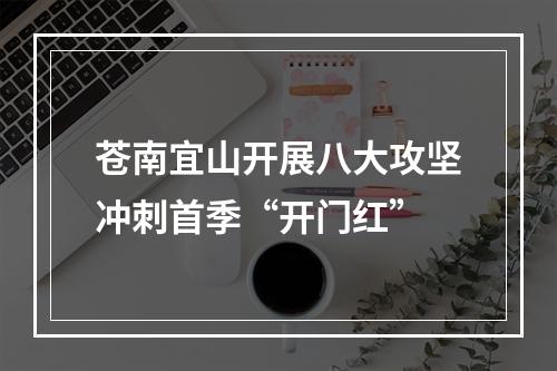 苍南宜山开展八大攻坚冲刺首季“开门红”