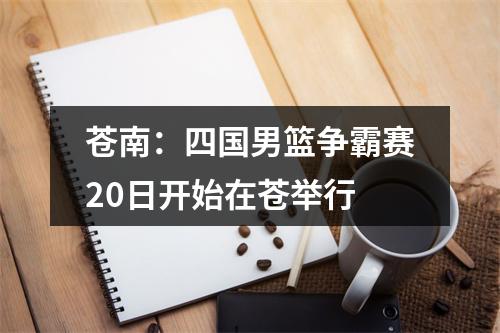 苍南：四国男篮争霸赛20日开始在苍举行