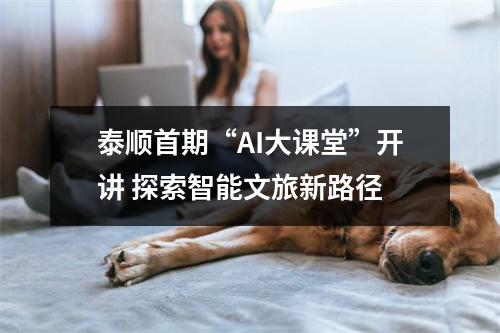 泰顺首期“AI大课堂”开讲 探索智能文旅新路径