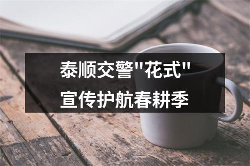 泰顺交警