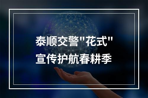 泰顺交警