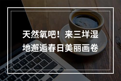 天然氧吧！来三垟湿地邂逅春日美丽画卷