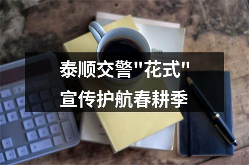 泰顺交警