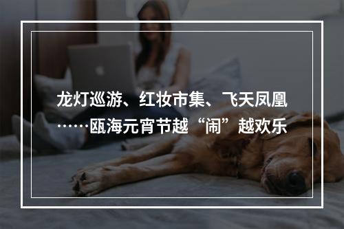 龙灯巡游、红妆市集、飞天凤凰……瓯海元宵节越“闹”越欢乐