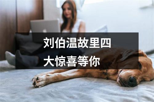 刘伯温故里四大惊喜等你