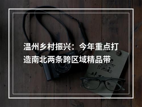温州乡村振兴：今年重点打造南北两条跨区域精品带