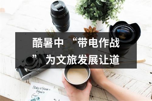 酷暑中 “带电作战” 为文旅发展让道