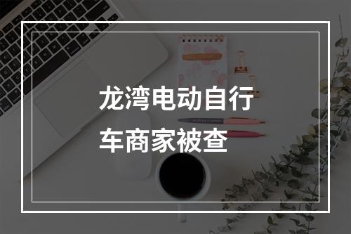 龙湾电动自行车商家被查